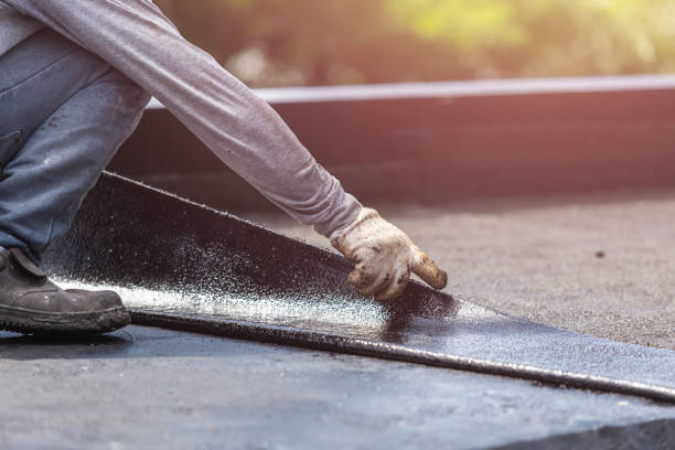 Professional Waterproofing technician working in Emerson, NJ
